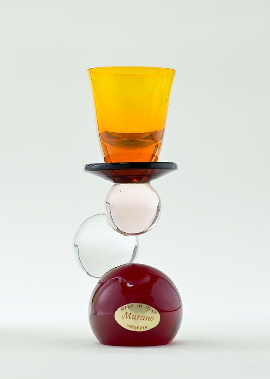 イタリアベネチアンガラス 燭台 インテリア