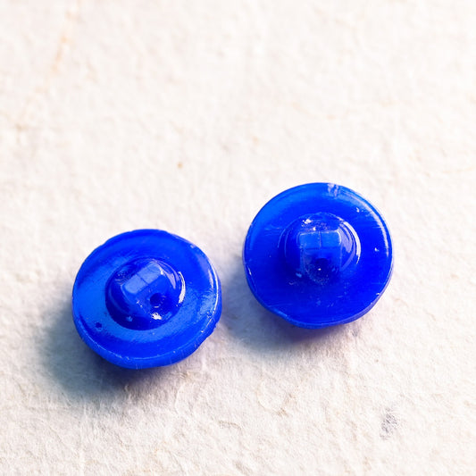 希少 1950年代 チェコクリスタルガラスボタン ヴィンテージボタン