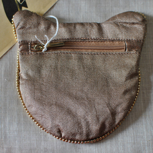 ネコポーチ 大事な材料やアクセサリー入れ 持ち運びケース 猫ミニポーチ