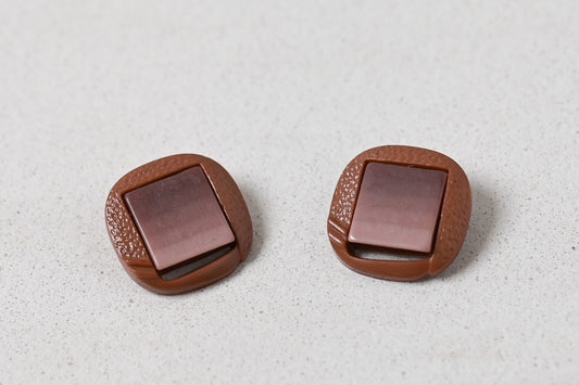 2個セット 日本製ボタン デッドストック