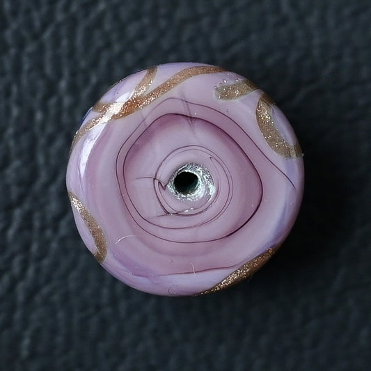 ベネチアンガラスの貼り付けカボションパーツ