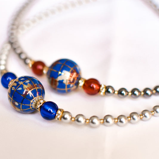 3個セット!地球ビーズ デッドストック品