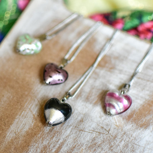 ベネチアンガラスビーズネックレス SALE お試しペンダント