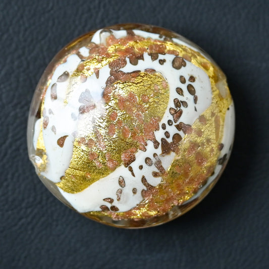 大きめベネチアンガラスビーズ 丸形