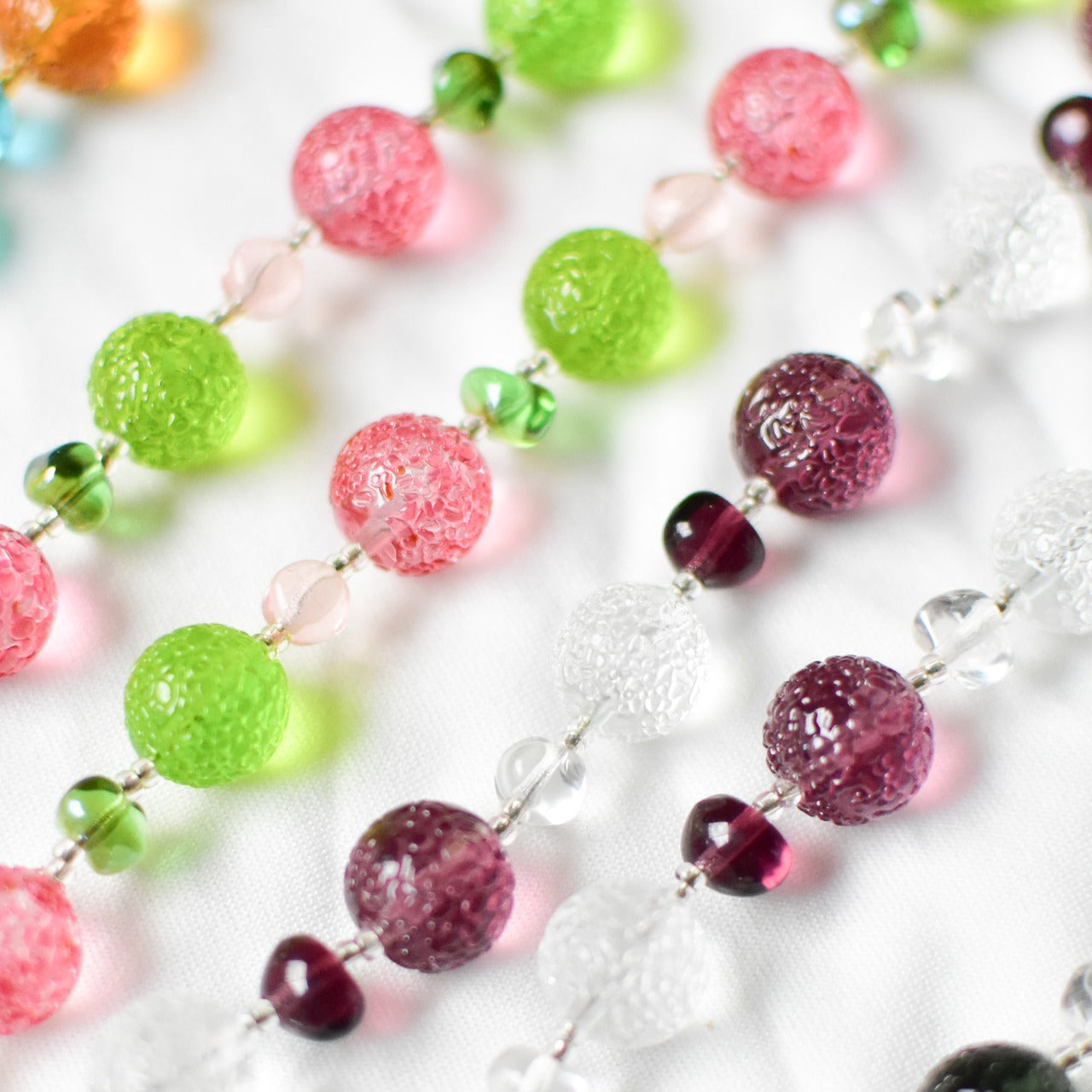 キャンディネックレス ベネチアンビーズ レア パーツ取りにおすすめ お得