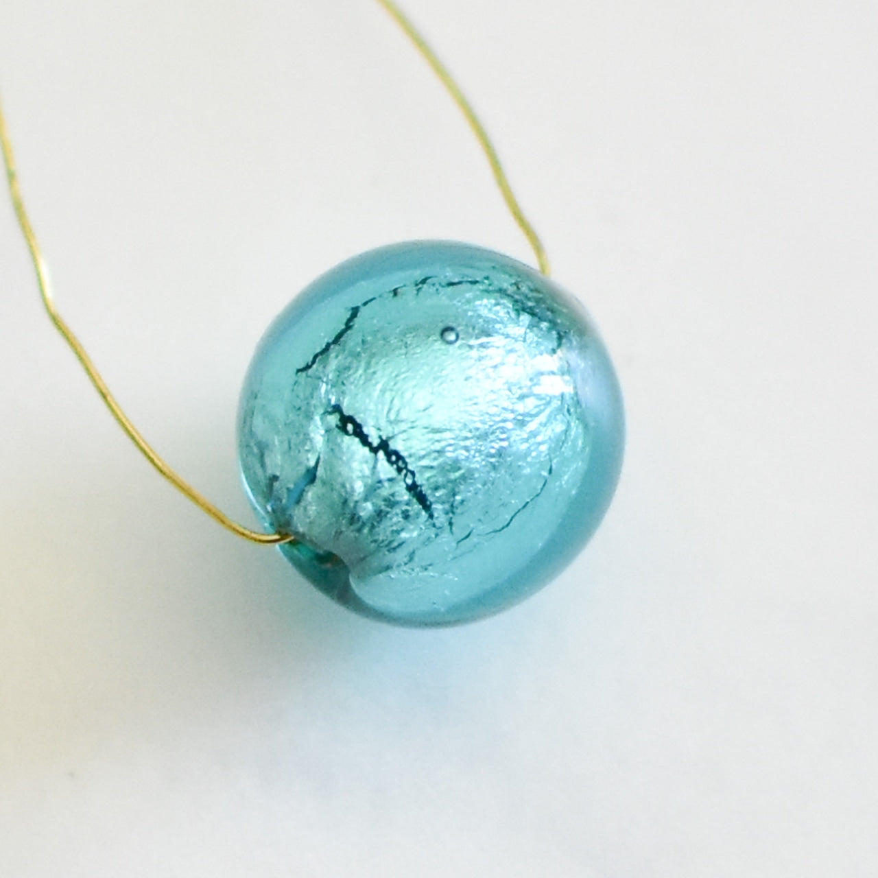 10ミリ　ベネチアンガラスビーズ　マリーノ　