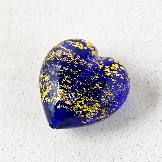 ベネチアンガラスビーズ　ハート型　ビーズ　カドーロ　20ミリ