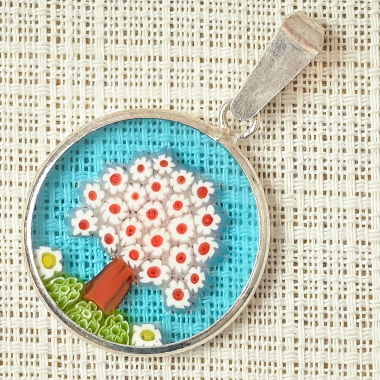 ベネチアンガラス　ペンダントトップ　ムリーナ