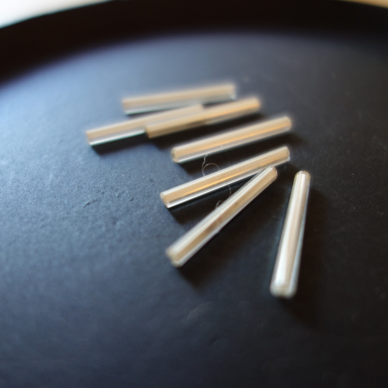 竹ビーズ ムラーノガラス 　パスタ　1950年代 　10本　ベネチアンコンテリエ