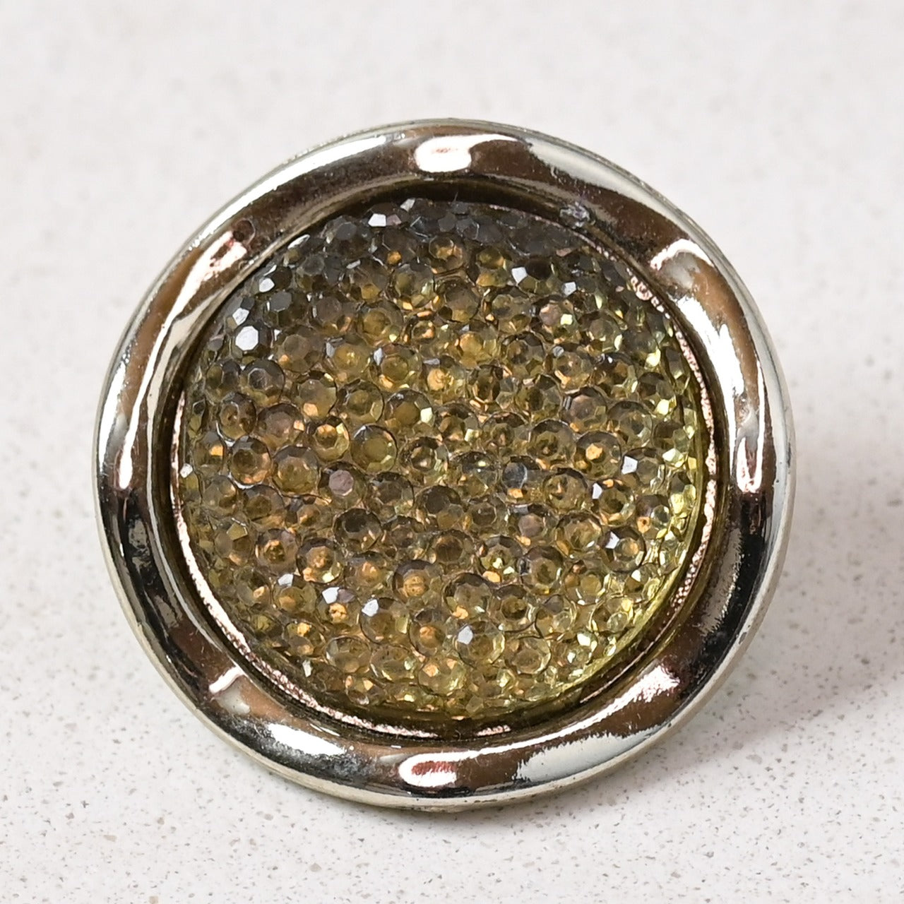 レトロな大きめヴィンテージボタン　　2つセット　★ブラック色★