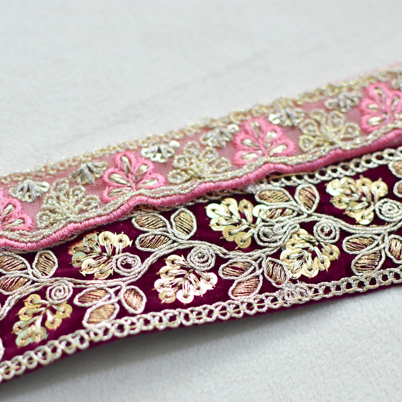 インドの刺繍リボン（お好きな柄を1メートル）