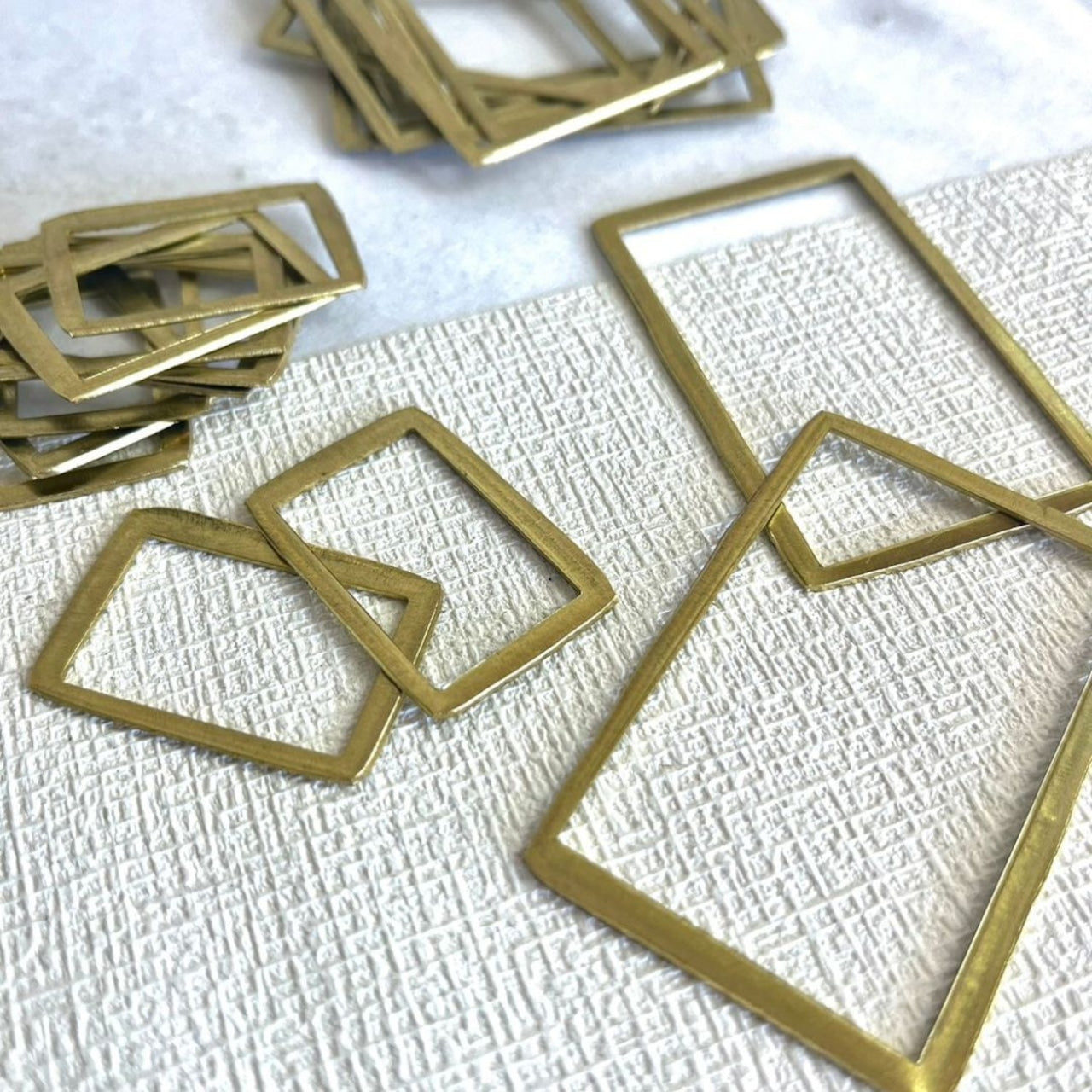 真鍮端材パーツセット　クリエイターセット