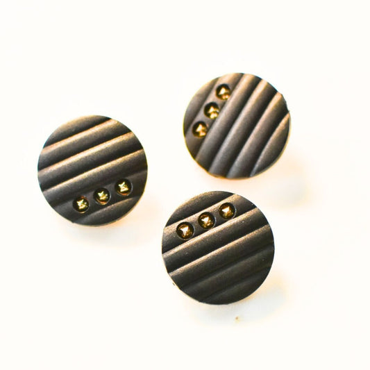 3つセット　ヴィンテージボタン　日本製