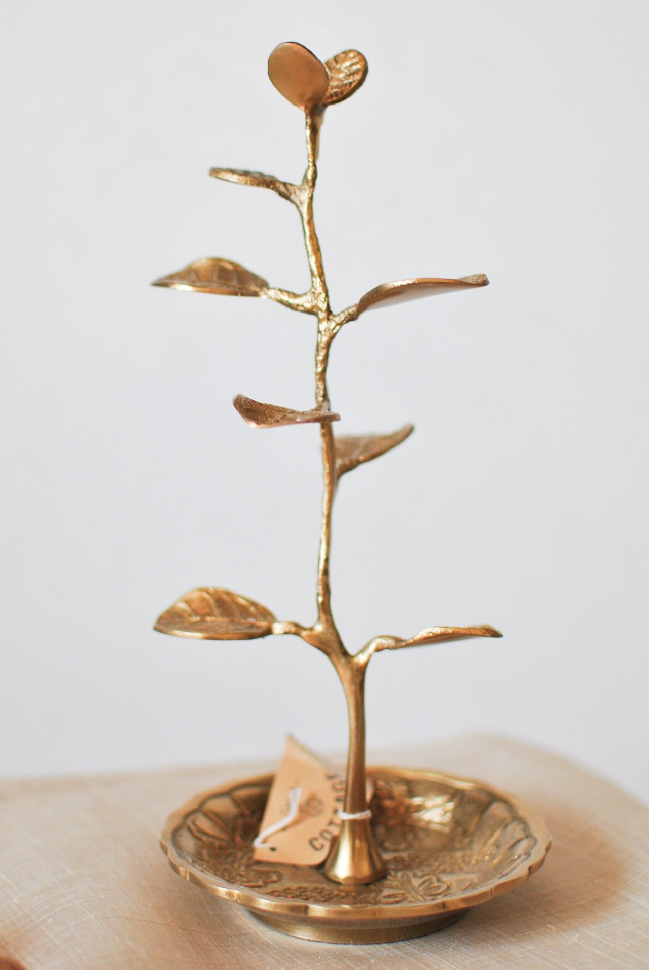 アクセサリースタンド　片付け苦手な方必見とりあえず置くだけでも映える！　真鍮製　インテリア　小物入れ