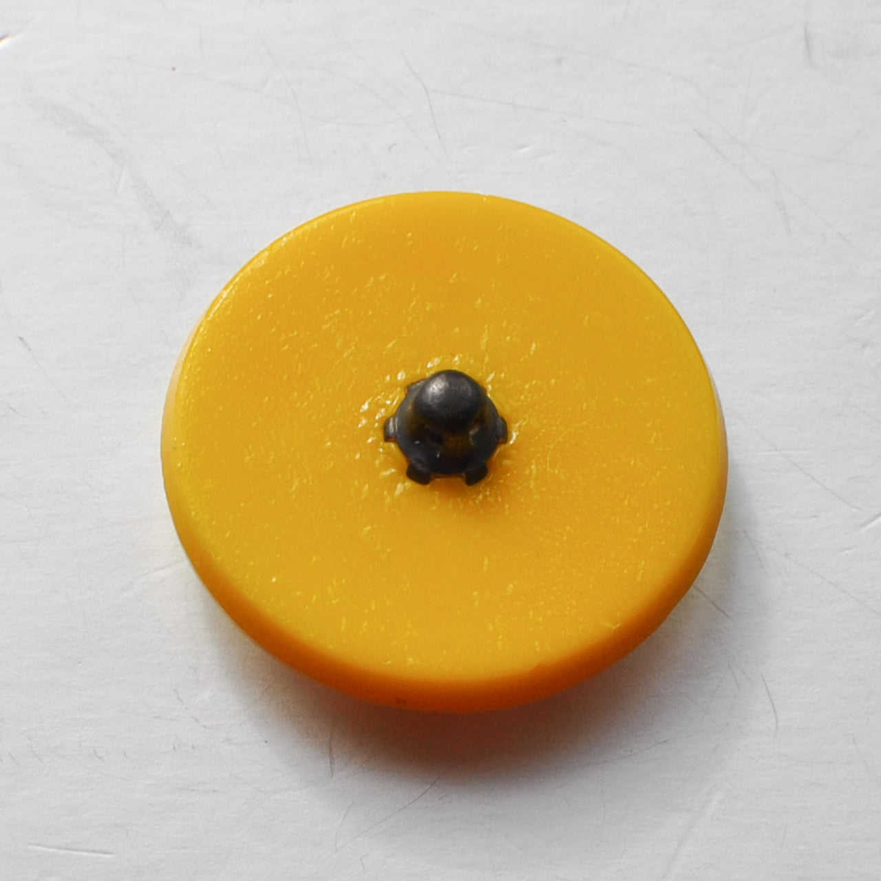 アンティークチェコガラスボタン 鳥　27ミリ　ガラス製　チェコボタン