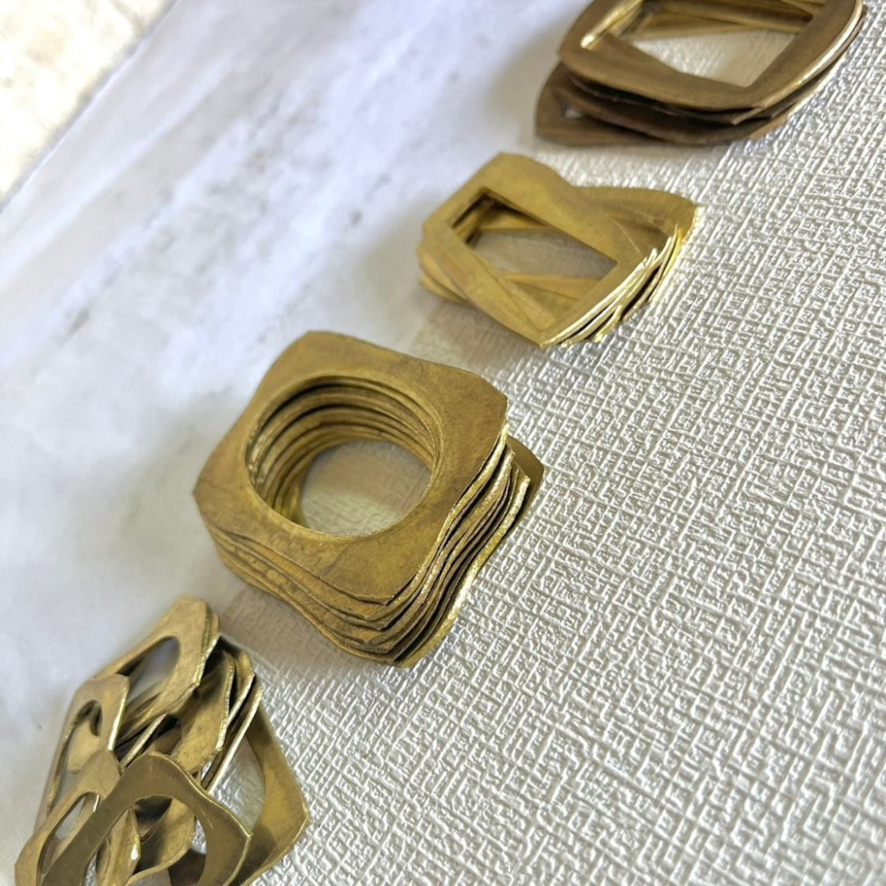 真鍮端材パーツセット　クリエイターセット