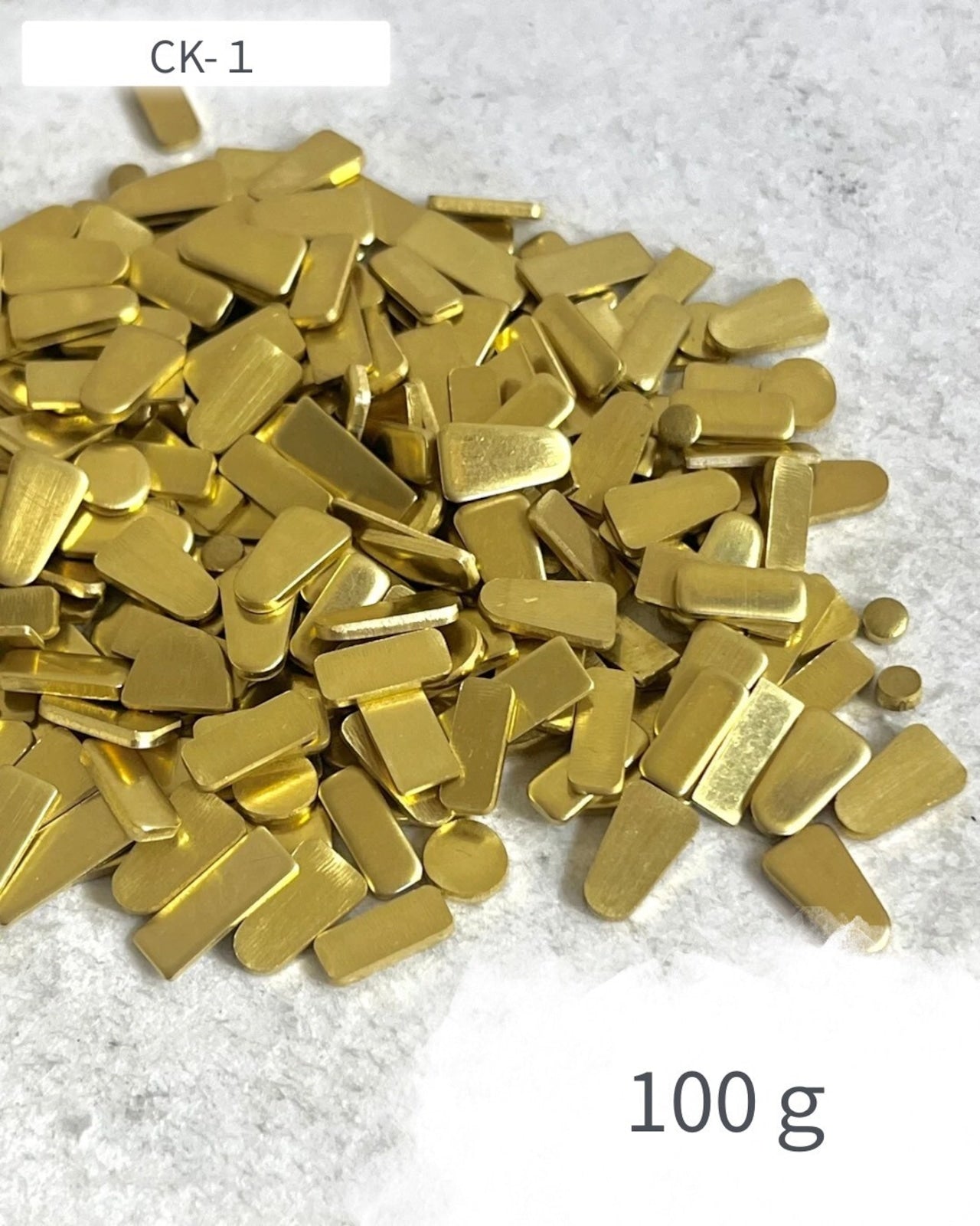 真鍮端材パーツセット　お試しセット