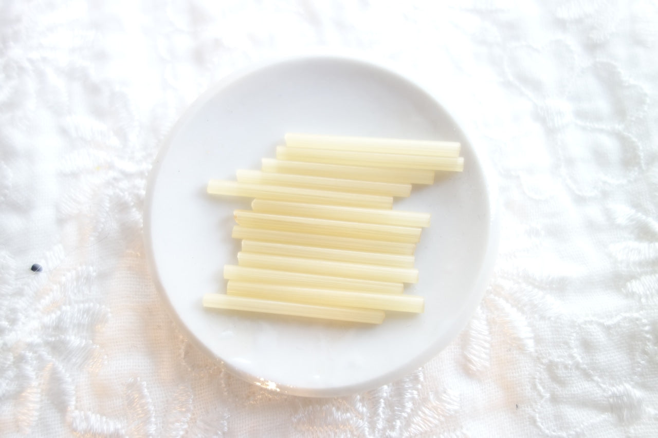 竹ビーズ ムラーノガラス 　パスタ　1950年代 　10本　ベネチアンコンテリエ