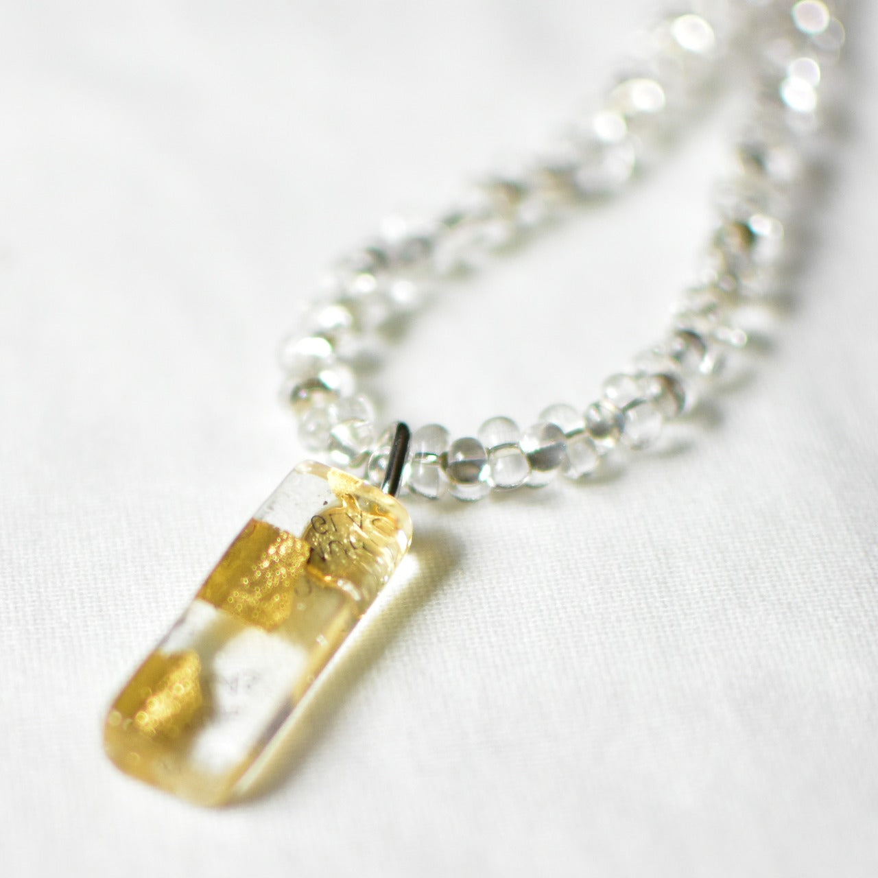 ベネチアンガラスカフスボタン　ペンダント　