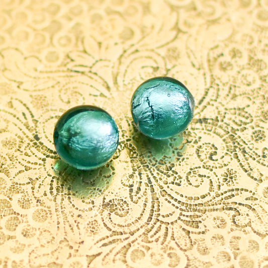 10ミリ　ベネチアンガラスビーズ　マリーノ　