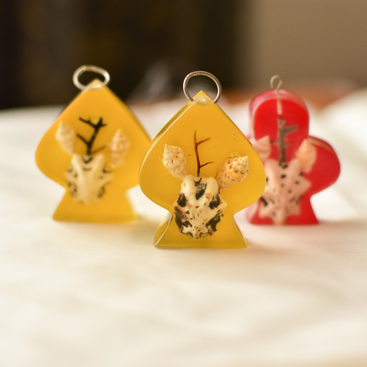 ３個セット　昭和レトロポップ　樹脂製のチャーム　