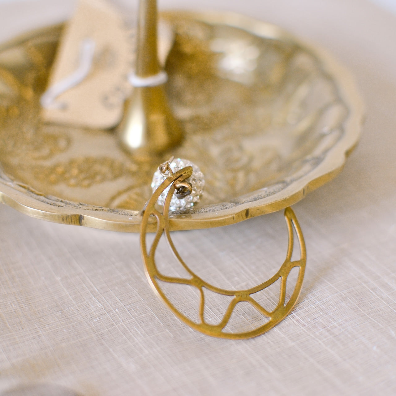 アクセサリースタンド　片付け苦手な方必見とりあえず置くだけでも映える！　真鍮製　インテリア　小物入れ