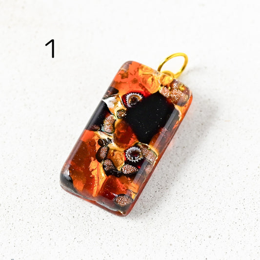 ベネチアンガラス　ペンダントトップ　プレゼント　ガラスペンダント