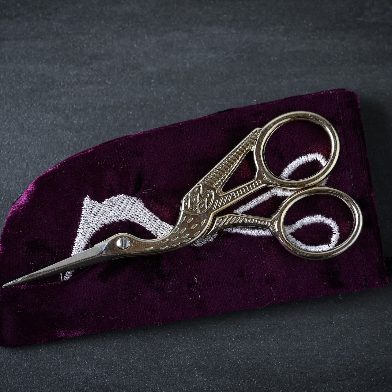 真鍮のハサミ　鳥の形 　ウズベキスタン工芸品　ブハラのハサミ