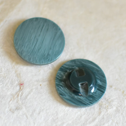 ２個セット 24 ミリ　日本製　プラスティックボタン デッドストック　