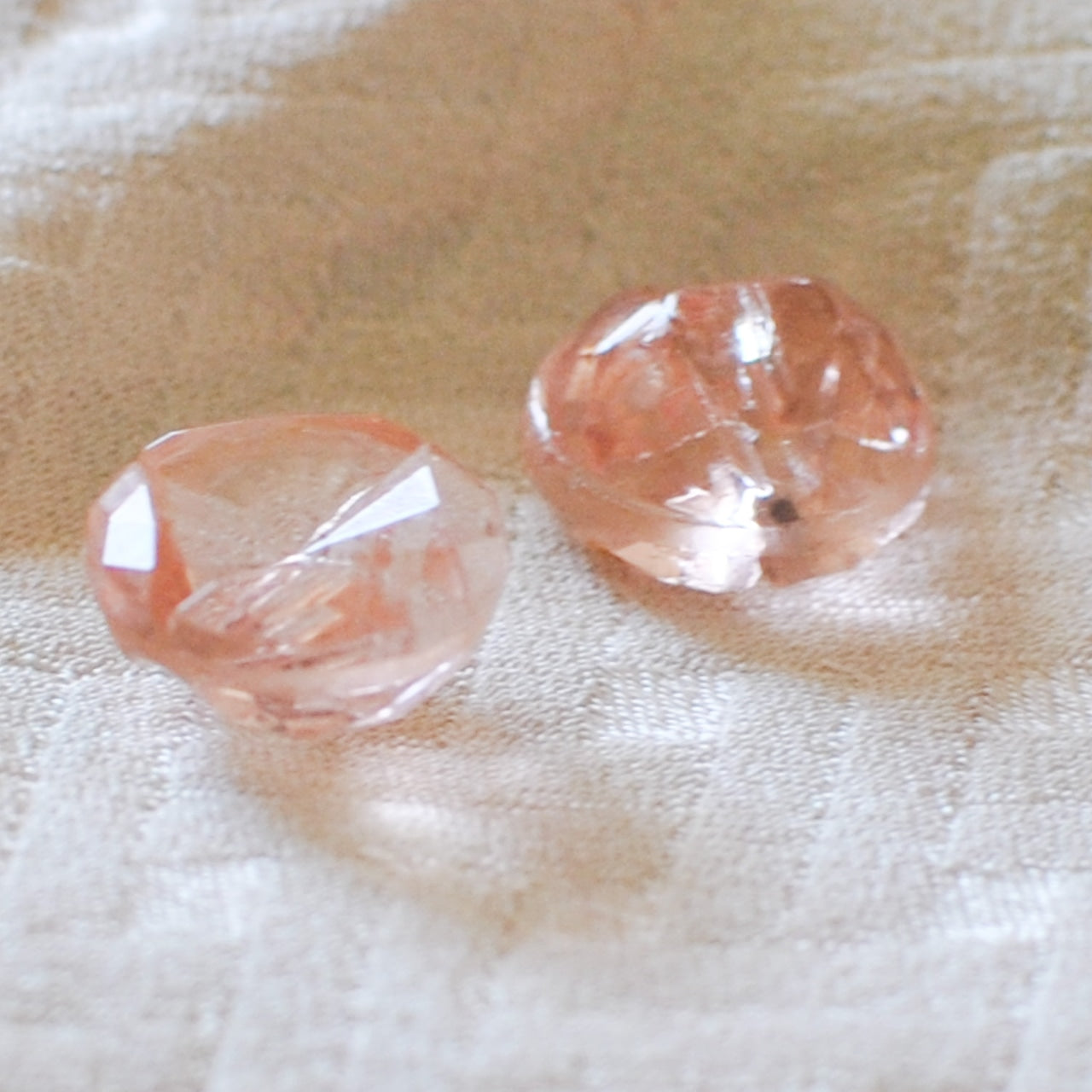 ２個セット　日本製アンティークボタン　昭和レトロ　