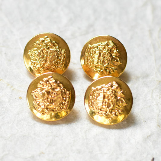 4つセット　ヴィンテージボタン　日本製