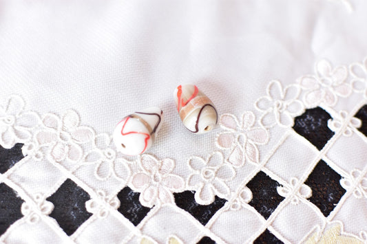 2つセット　レア　しずく型ビーズ