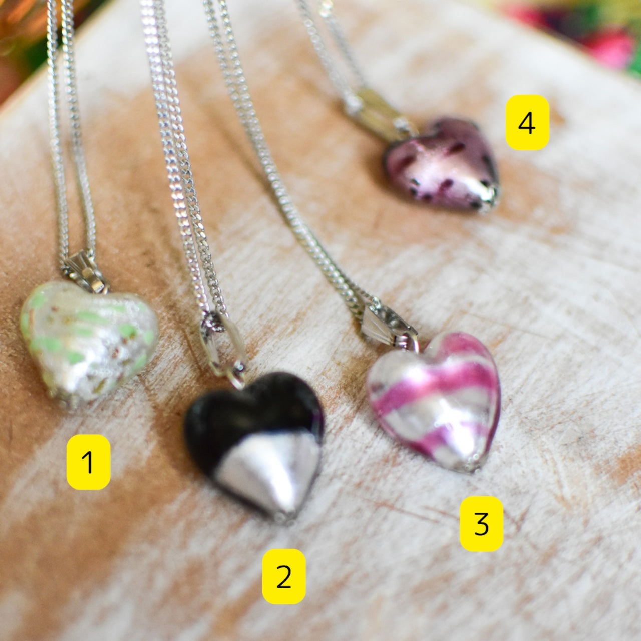 ベネチアンガラスビーズネックレス SALE お試しペンダント