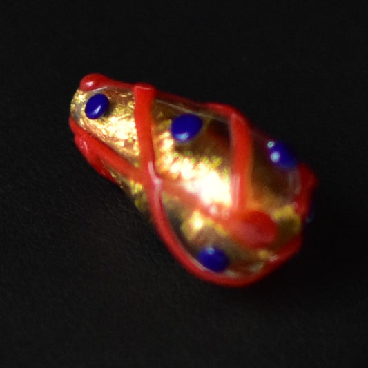 ベネチアンガラスビーズ　しずく型ビーズ　