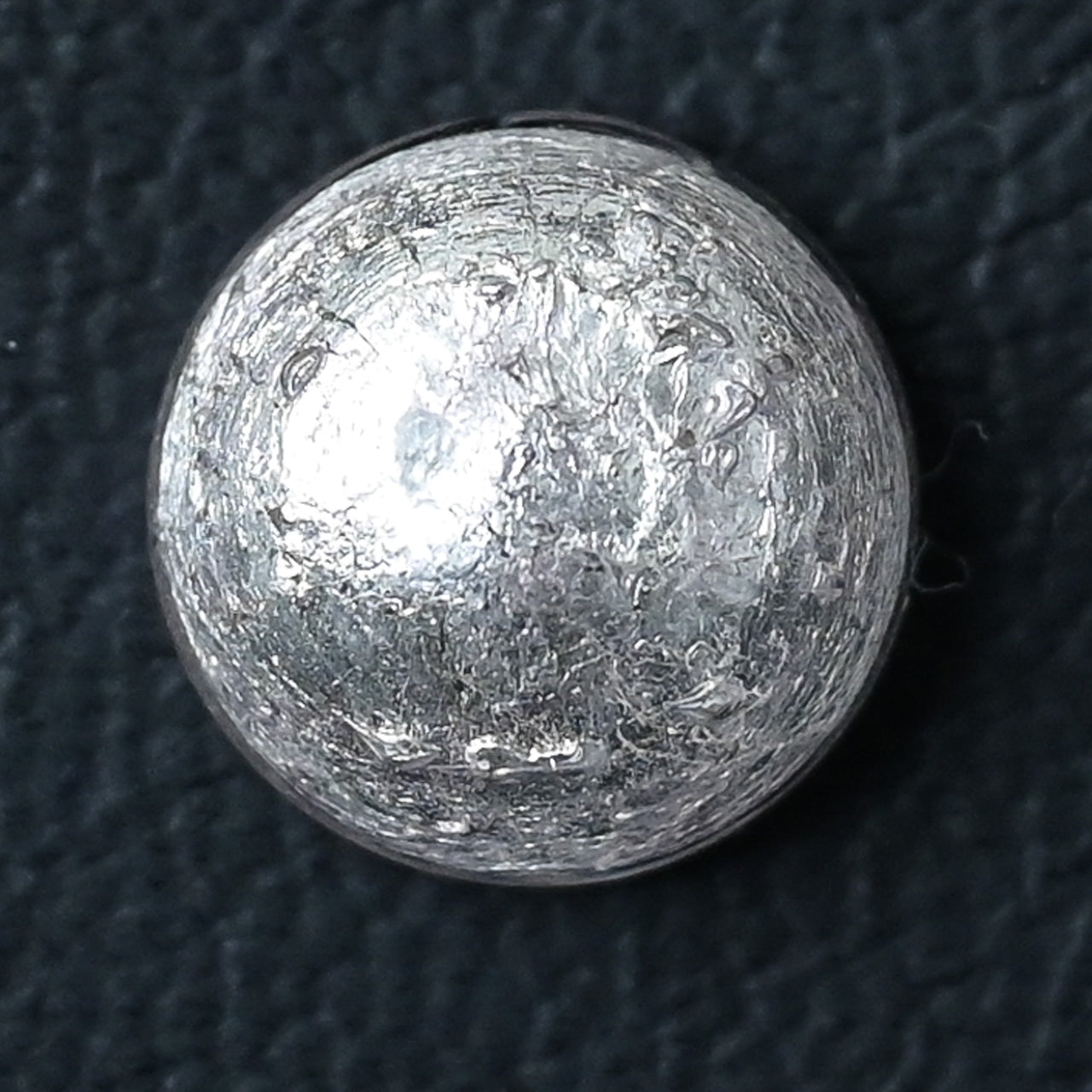 ベネチアンガラスの貼り付けカボションパーツ　ホワイト