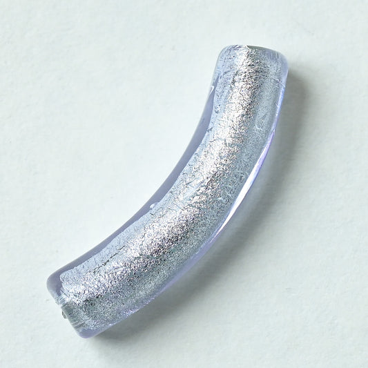 ベネチアンガラスのチューブ型ビーズ　3.5cm
