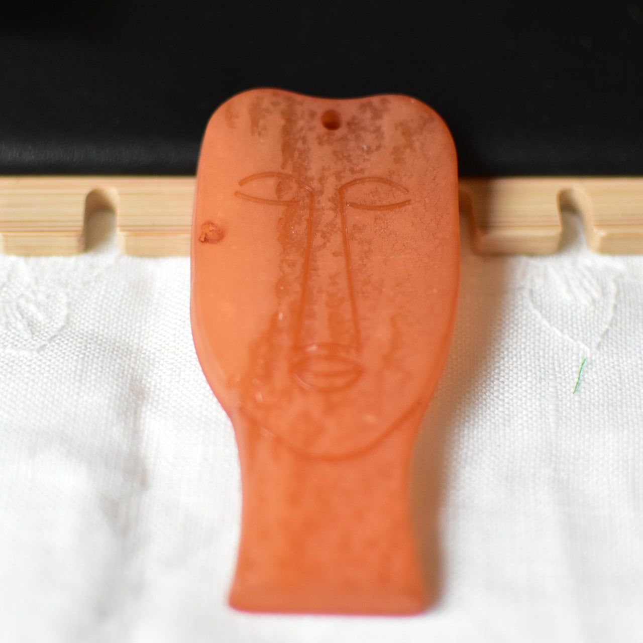 イタリア　アクリルパーツ　オレンジ顔