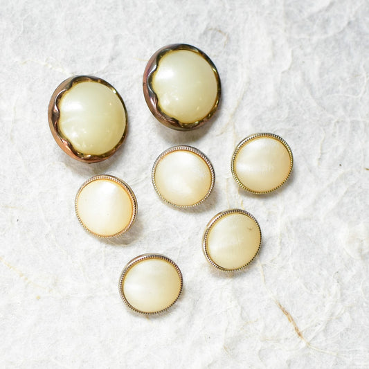 7つセット　ヴィンテージボタン　日本製