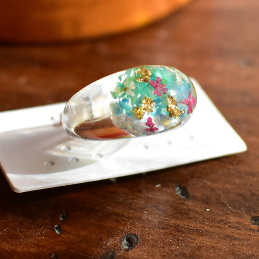 モネ　睡蓮モチーフ　リング　