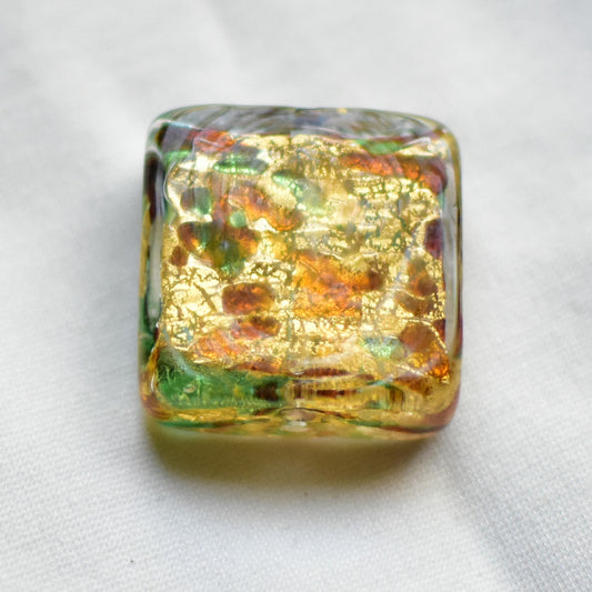 ベネチアンガラスビーズ　ツィスト型　レア品　28ミリ