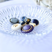 お皿　昭和レトロ　クリア　12.5センチ　高さ21ミリ