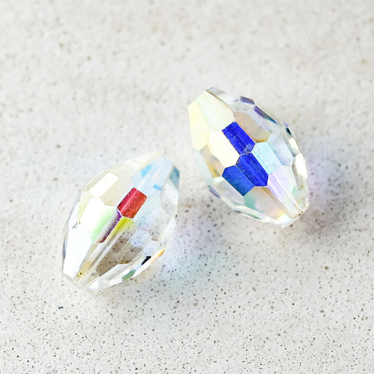 チェコ　ヴィンテージビーズ　オーロラ