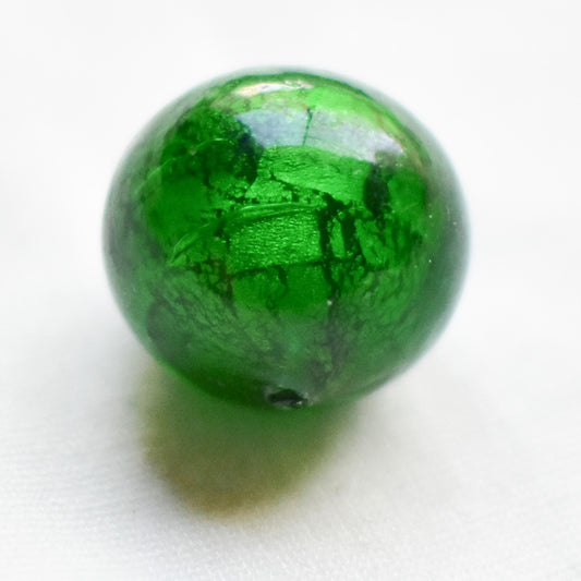 ベネチアンガラスビーズ　ラウンド型　２０ミリ